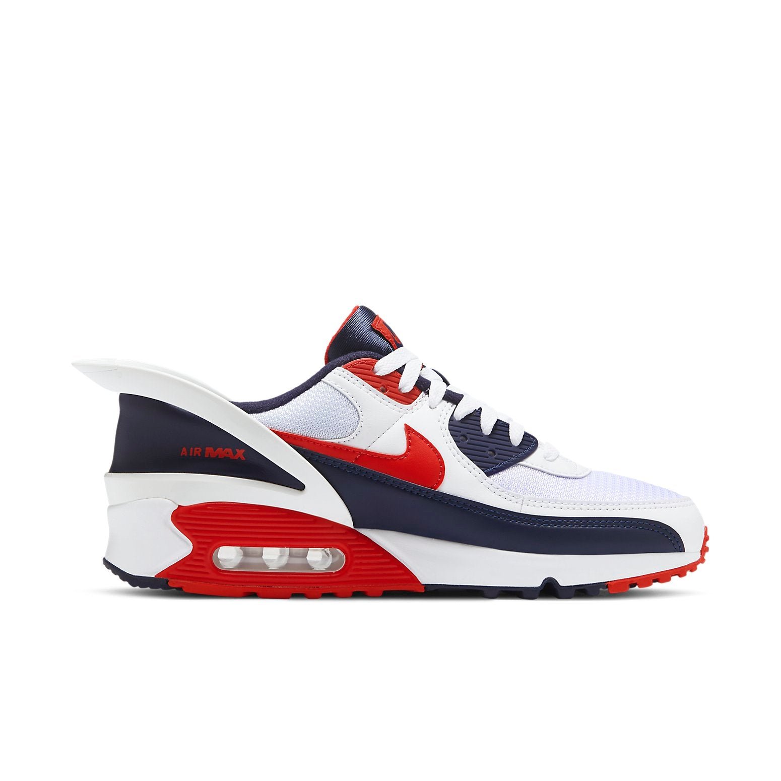 Nike Air Max 90 Flyease USA White Blue Red
