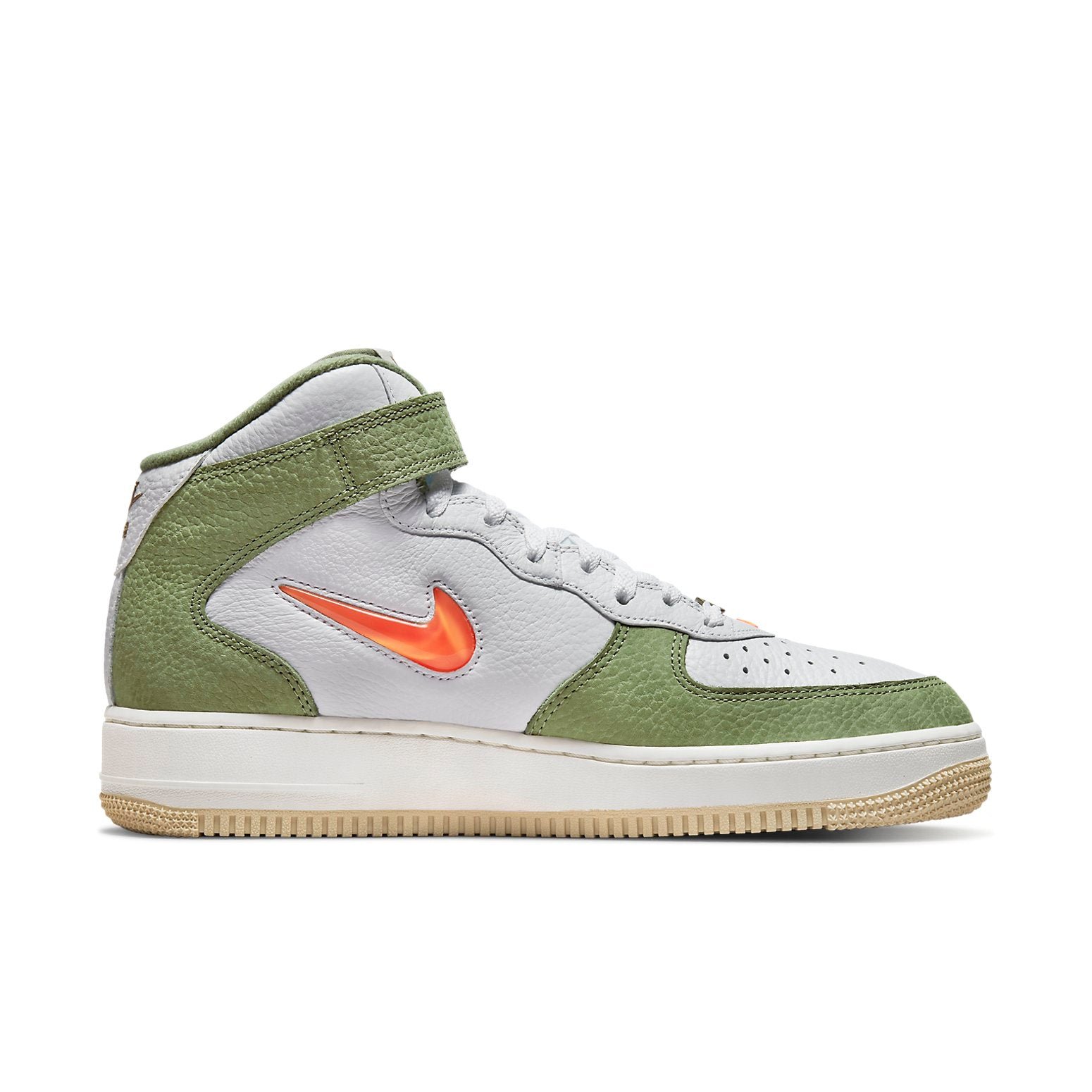 Nike Air Force 1 Mid QS Olive Green Total Orange