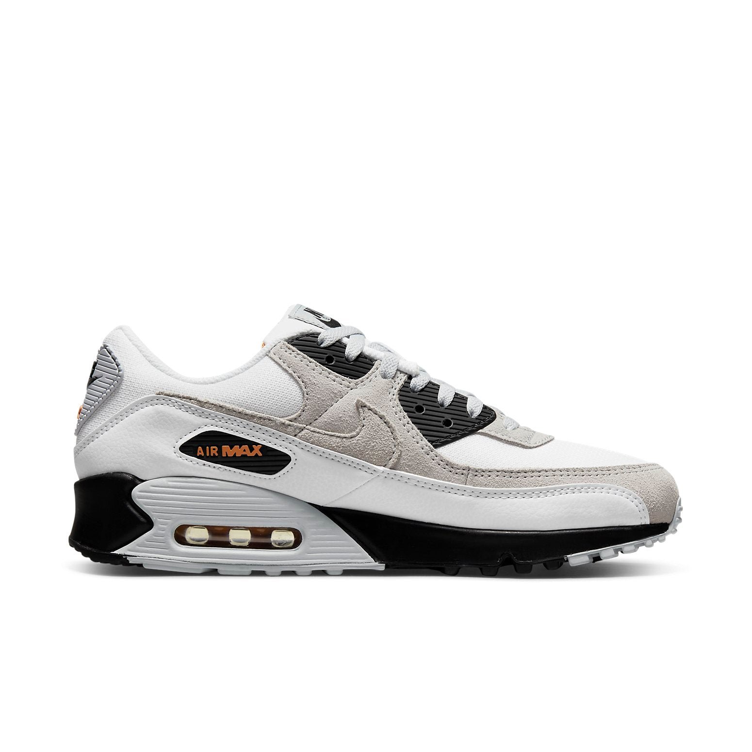 Nike Air Max 90 White Black Hot Curry