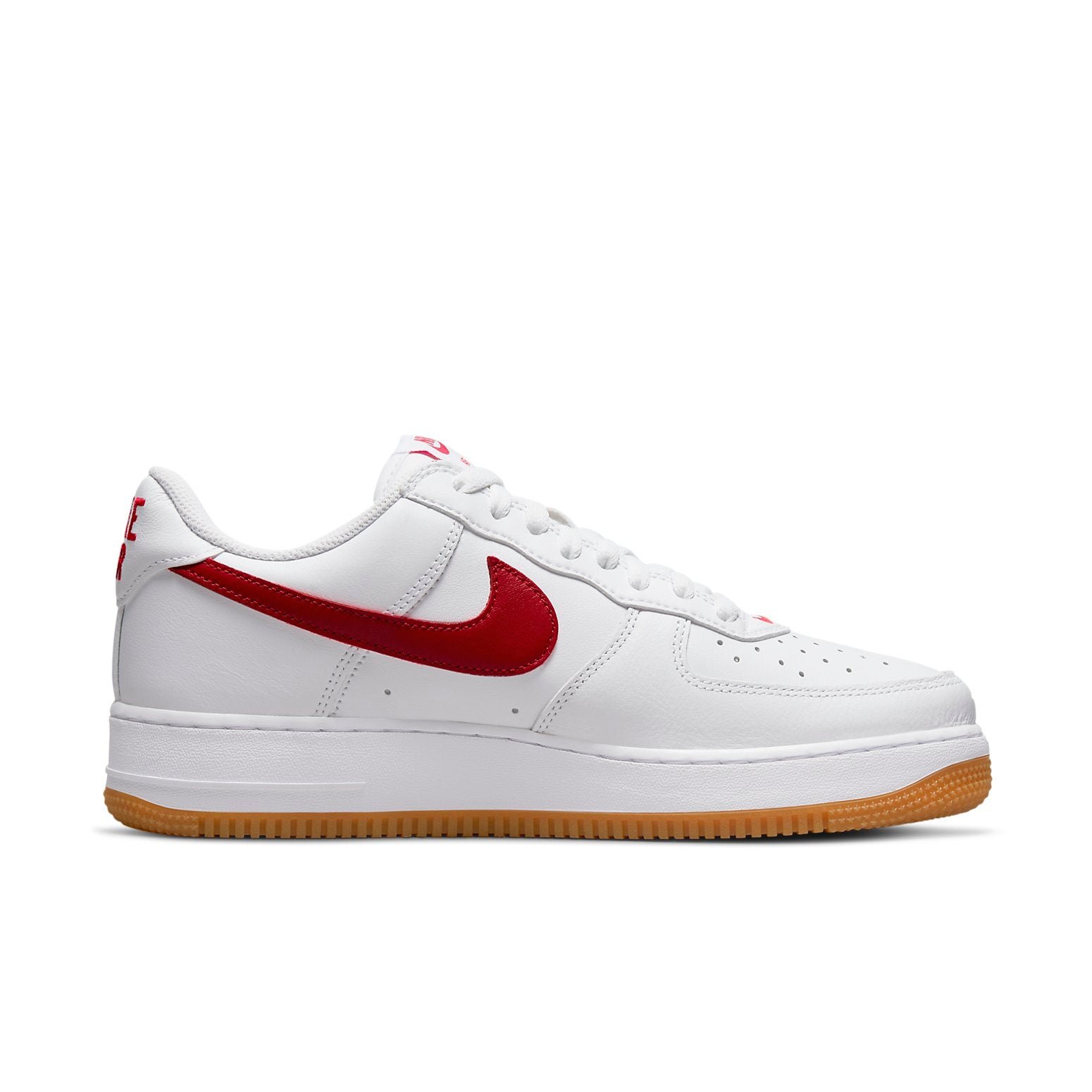 Nike Air Force 1 Low Color of the Month White University Red