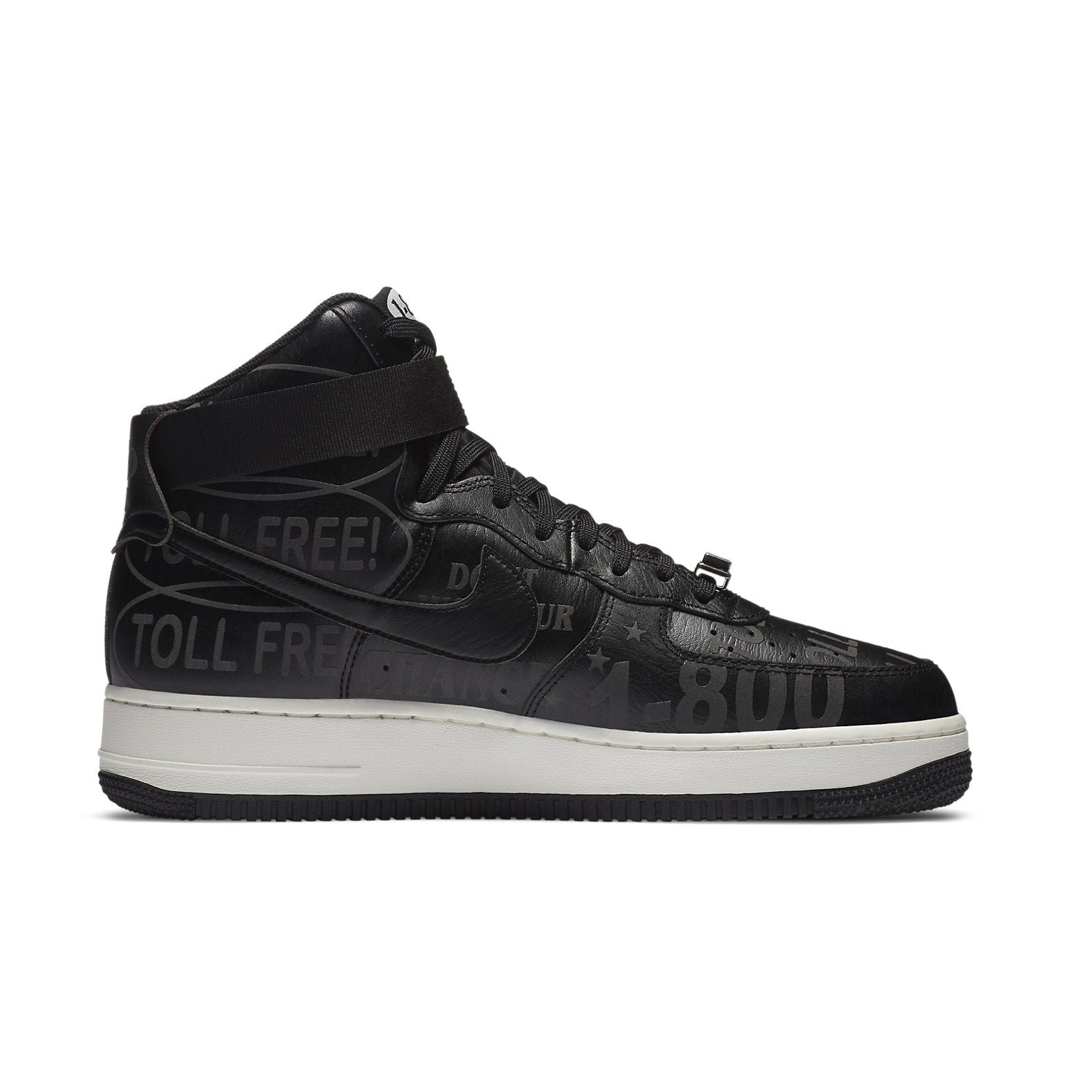 Nike Air Force 1 High 07 Premium Toll Free Pack Black