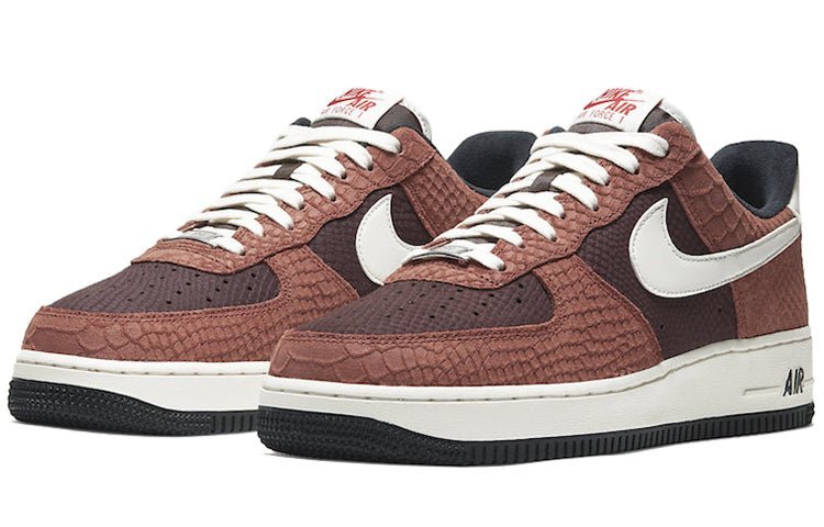 Nike Air Force 1 Low PRM Red Bark
