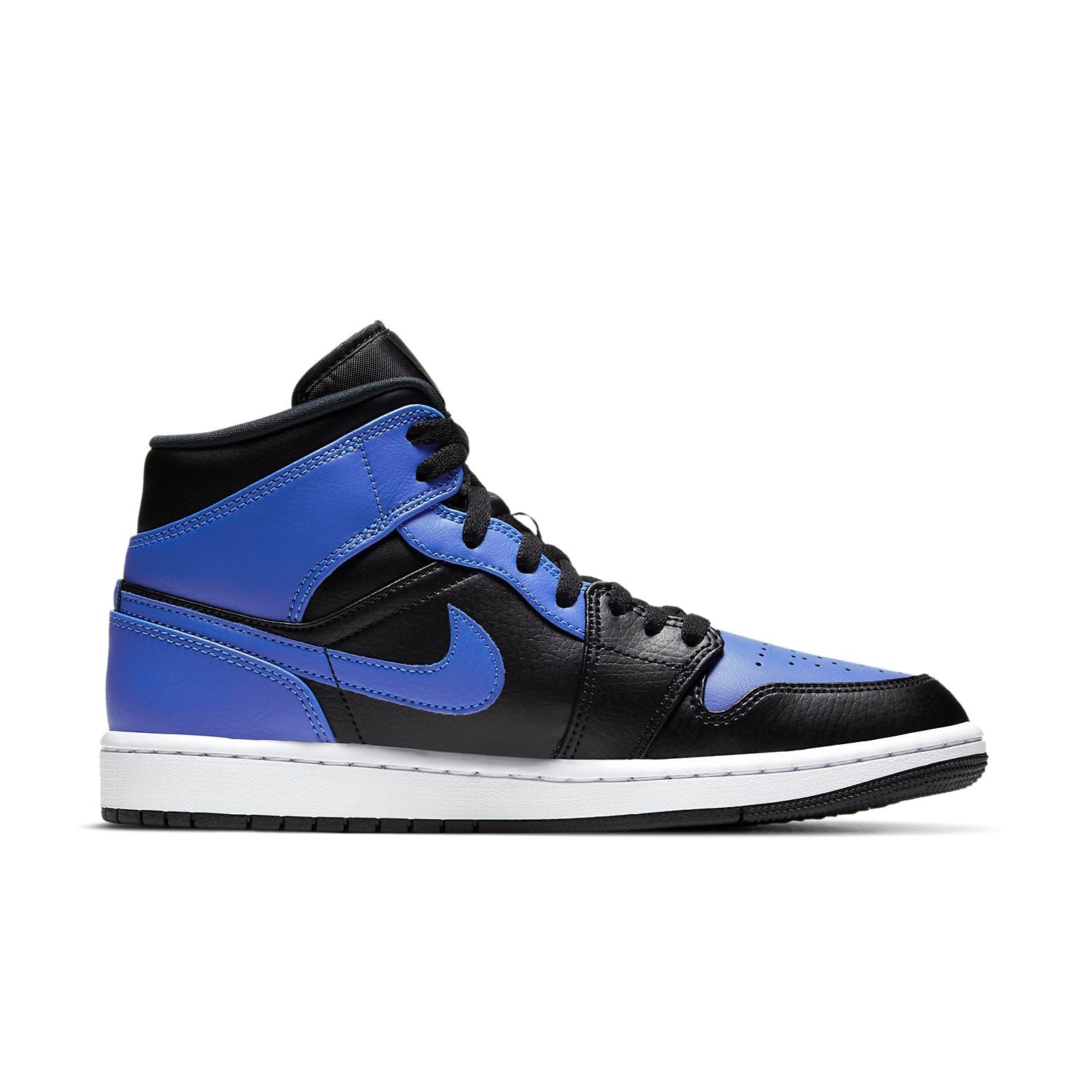 Air Jordan 1 Mid Hyper Royal Black