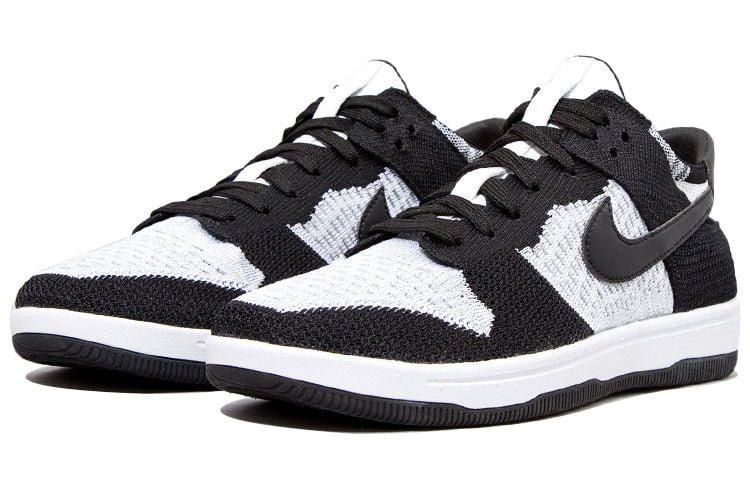Nike Dunk Low Flyknit White Wolf Grey