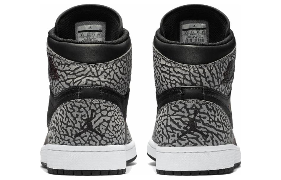 Air Jordan 1 Retro High Black Elephant
