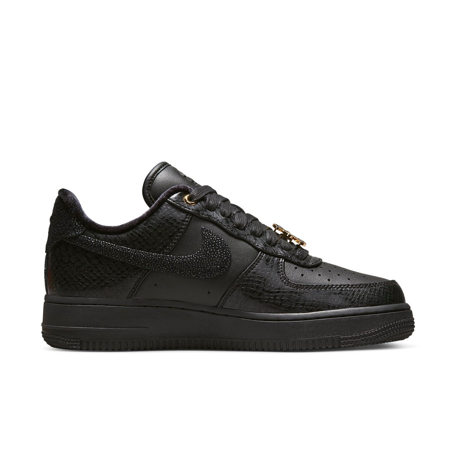 Nike Air Force 1 Low Anniversary Edition Low Tops Casual Skateboarding Shoes Black