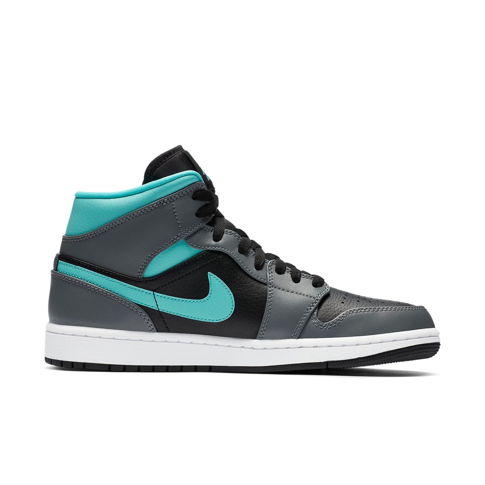 Air Jordan 1 Mid Grey Aqua