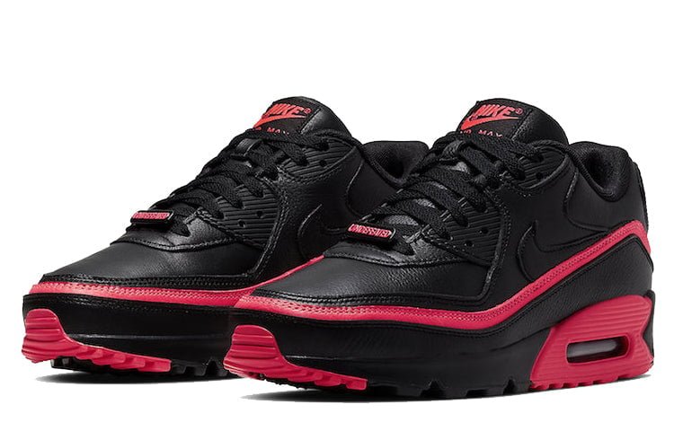 Nike Undefeated x Air Max 90 Black Solar Red