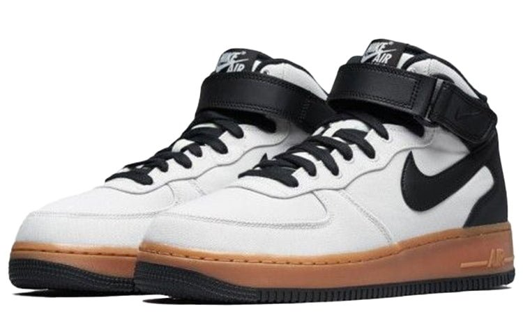 Nike Air Force 1 Mid 07 TXT MidTop Sneakers Black/White