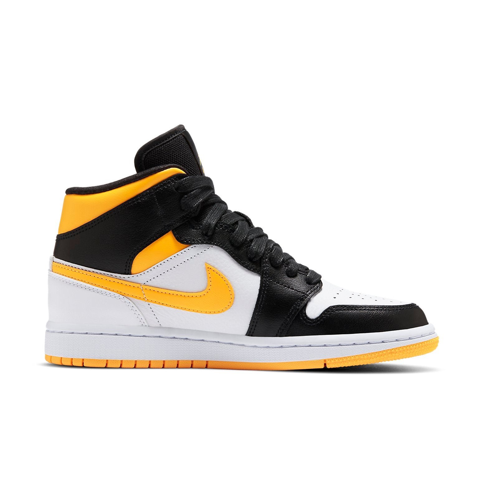 Air Jordan 1 Mid SE White Laser Orange