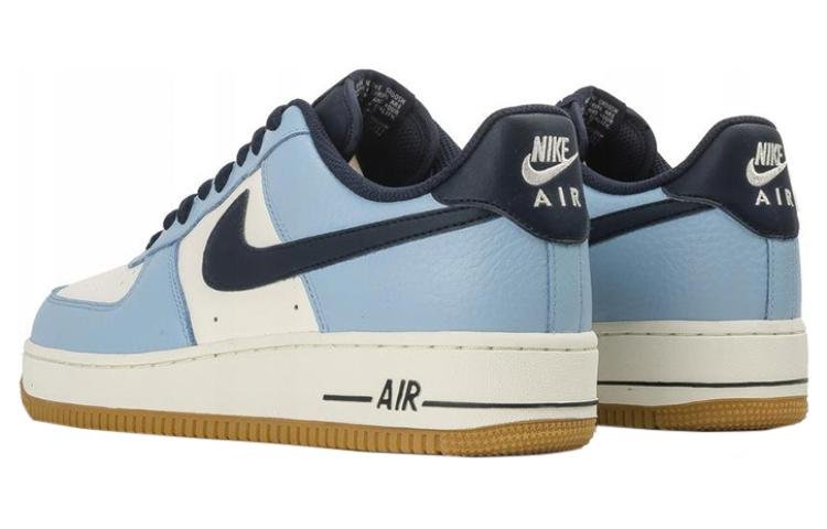 Nike Air Force 1 Low Blue Cap Gum