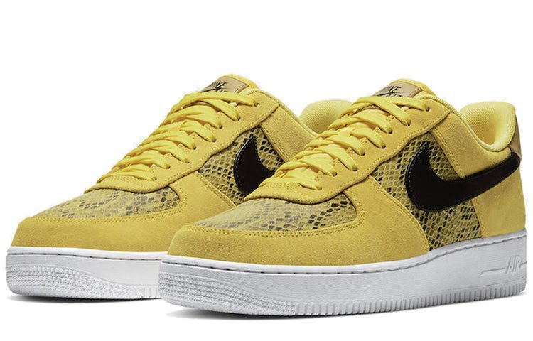 Nike Air Force 1 Low Yellow Snakeskin