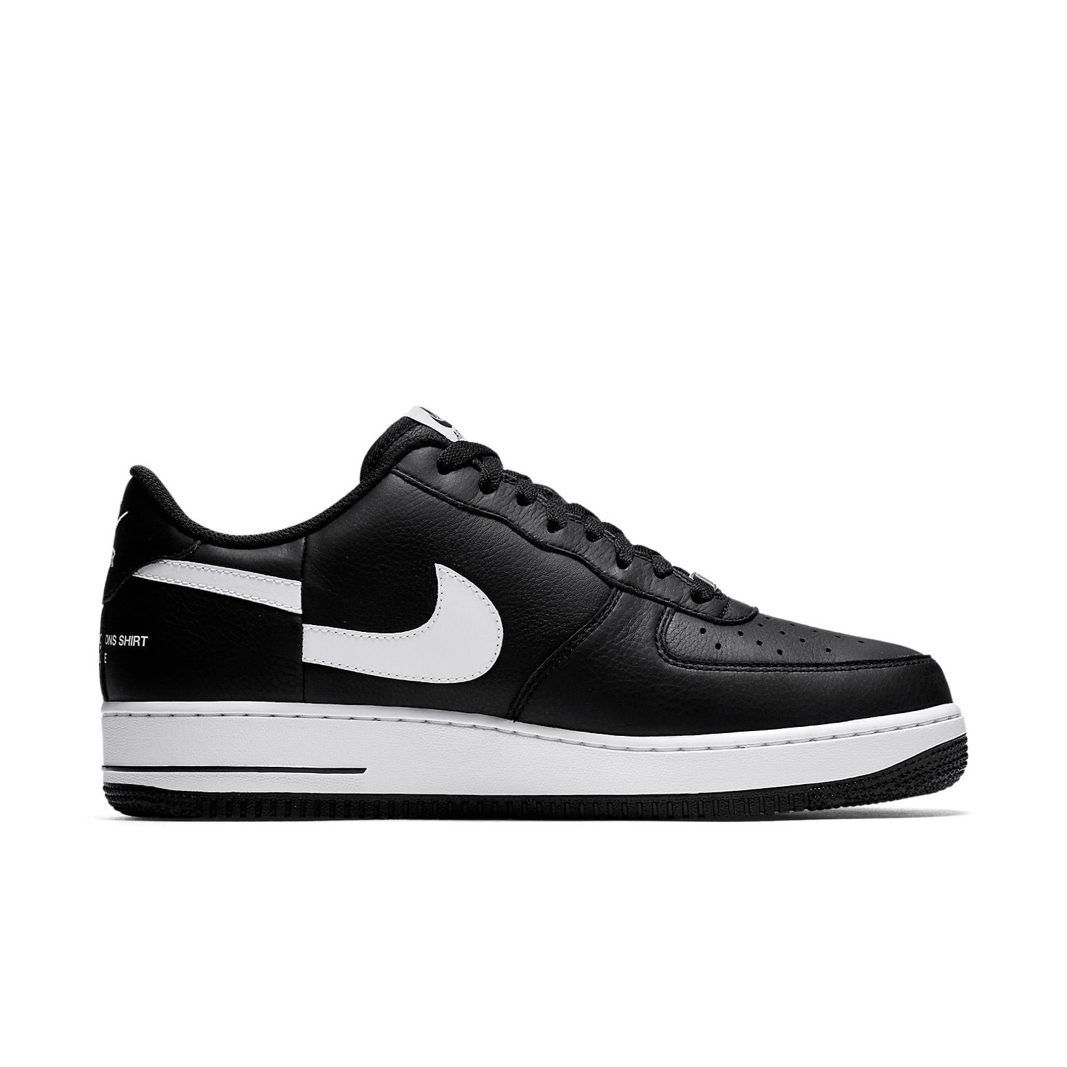 Nike Supreme x COMME des GARCONS SHIRT x Air Force 1 Low Black