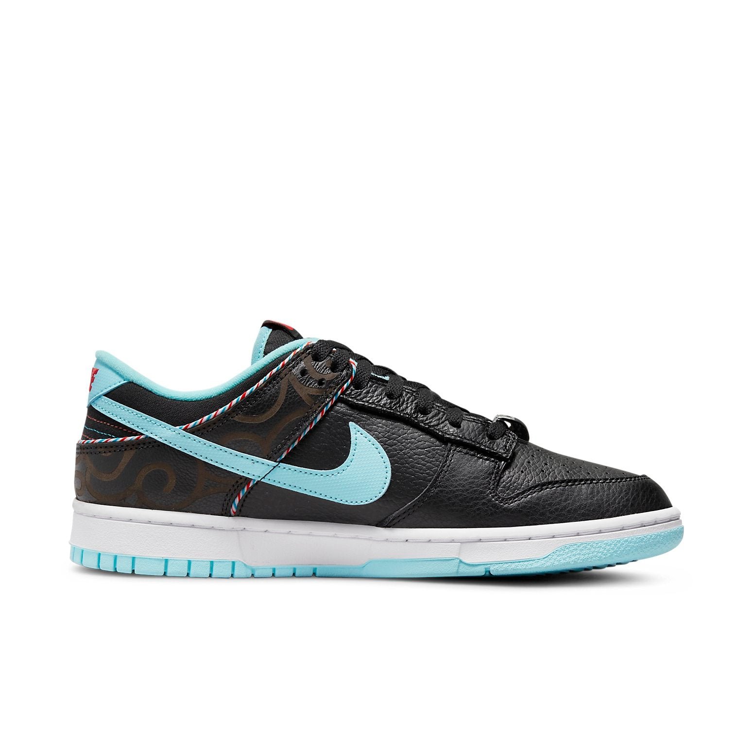Nike Dunk Low SE Barber Shop Black