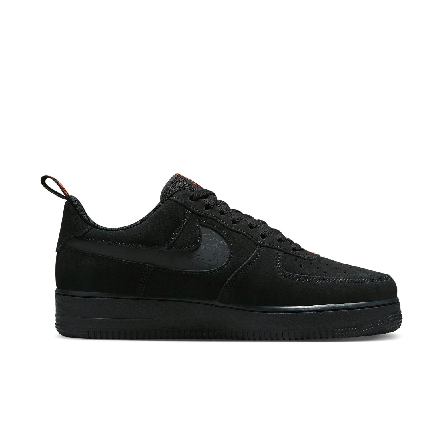 Nike Air Force 1 Low 07 LV8 MultiSwoosh Black Crimson
