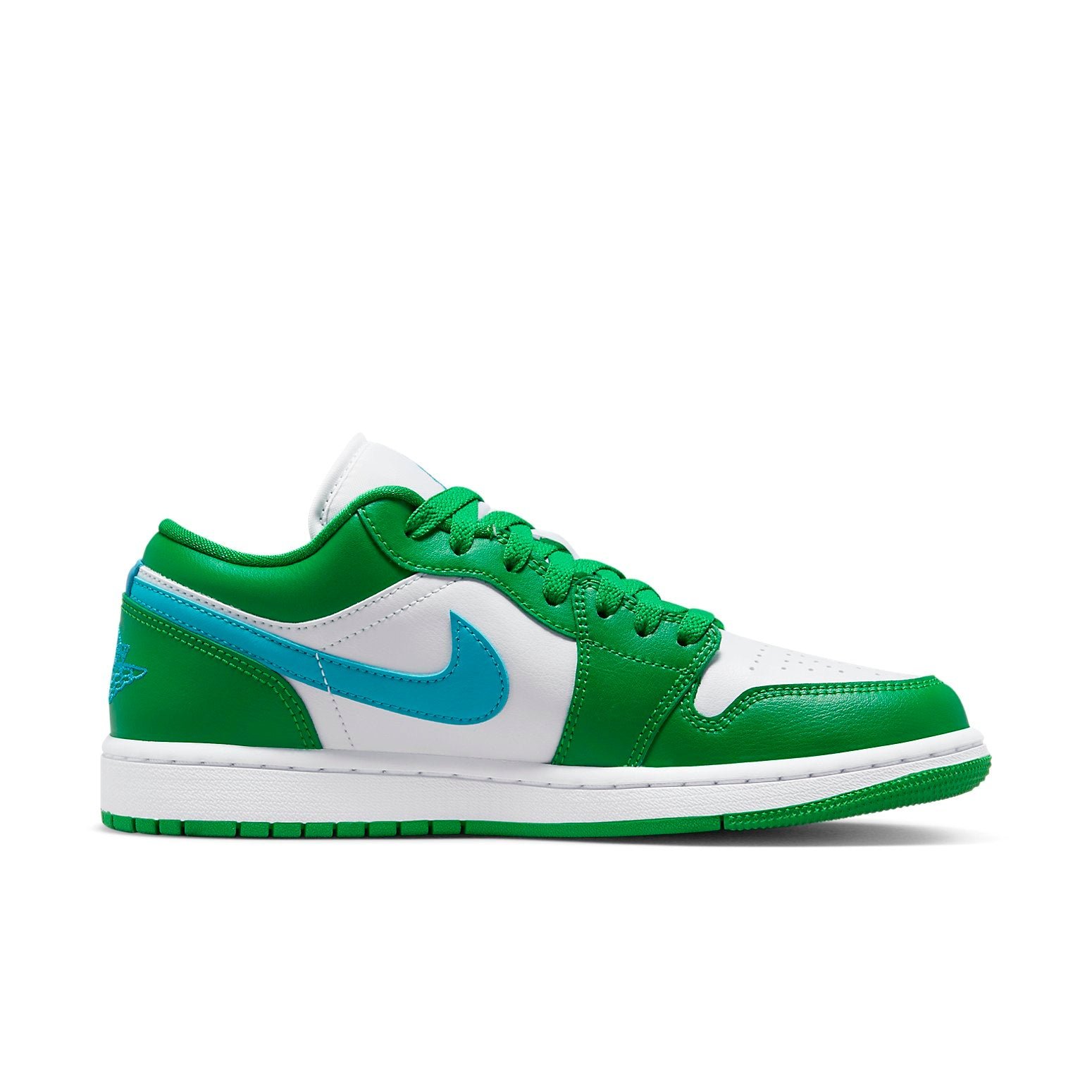 Air Jordan 1 Low Lucky Green Aquatone