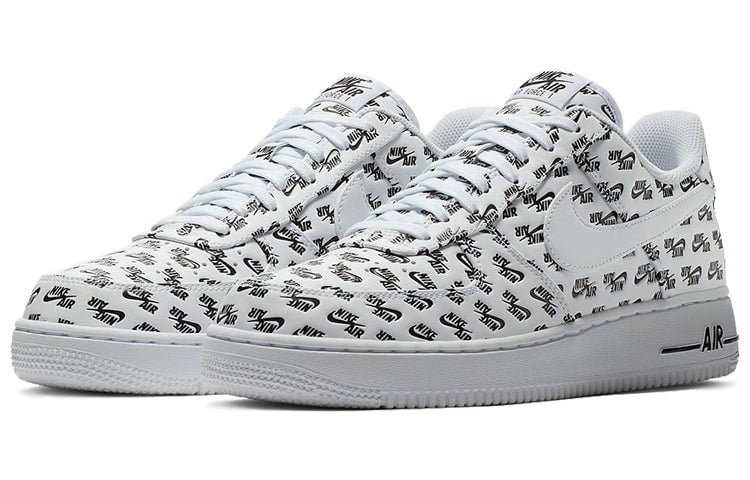 Nike Air Force 1 Low 07 QS All Over Logo White
