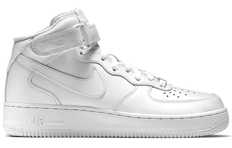 Nike Air Force 1 Mid 07 Leather Triple White