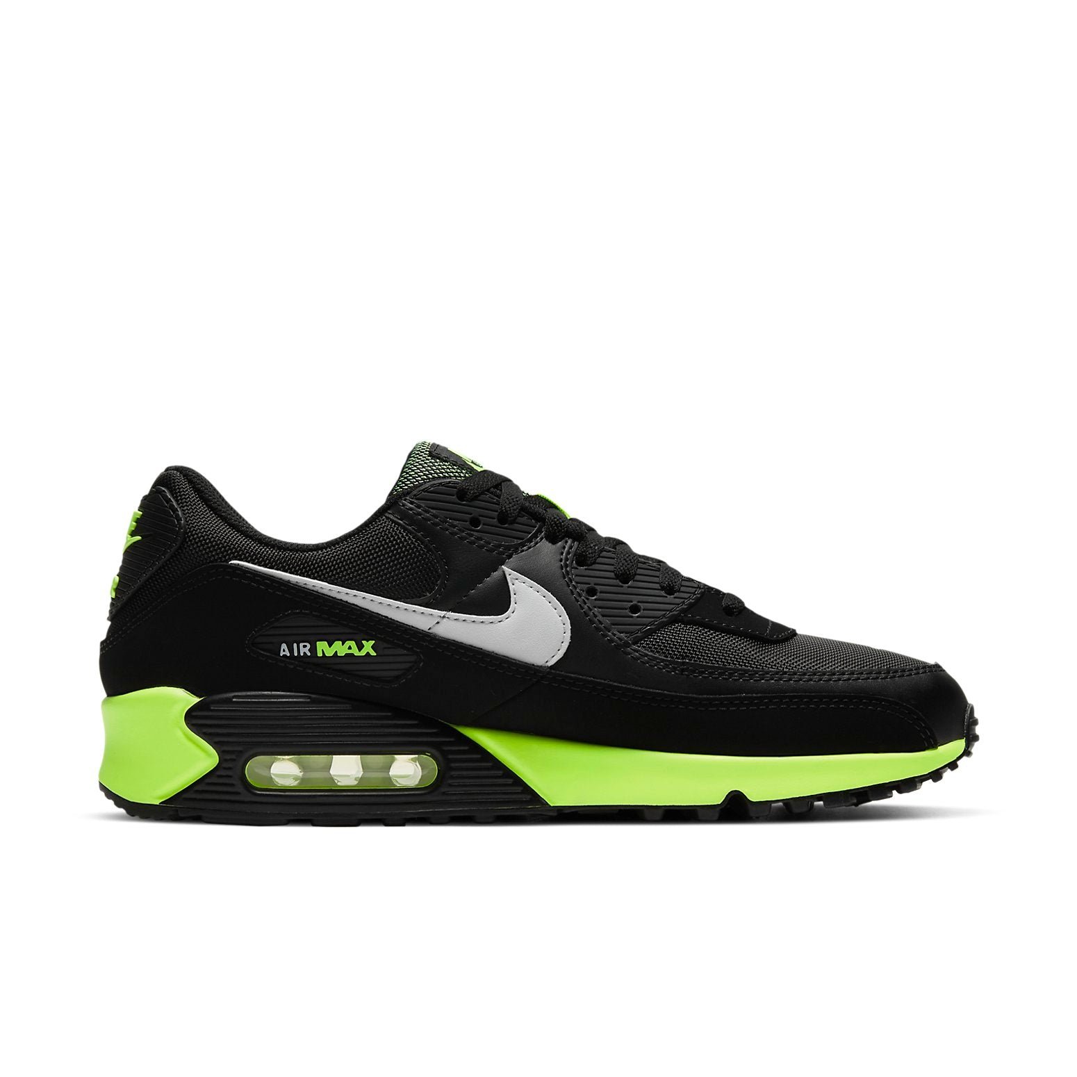 Nike Air Max 90 Black Hot Lime