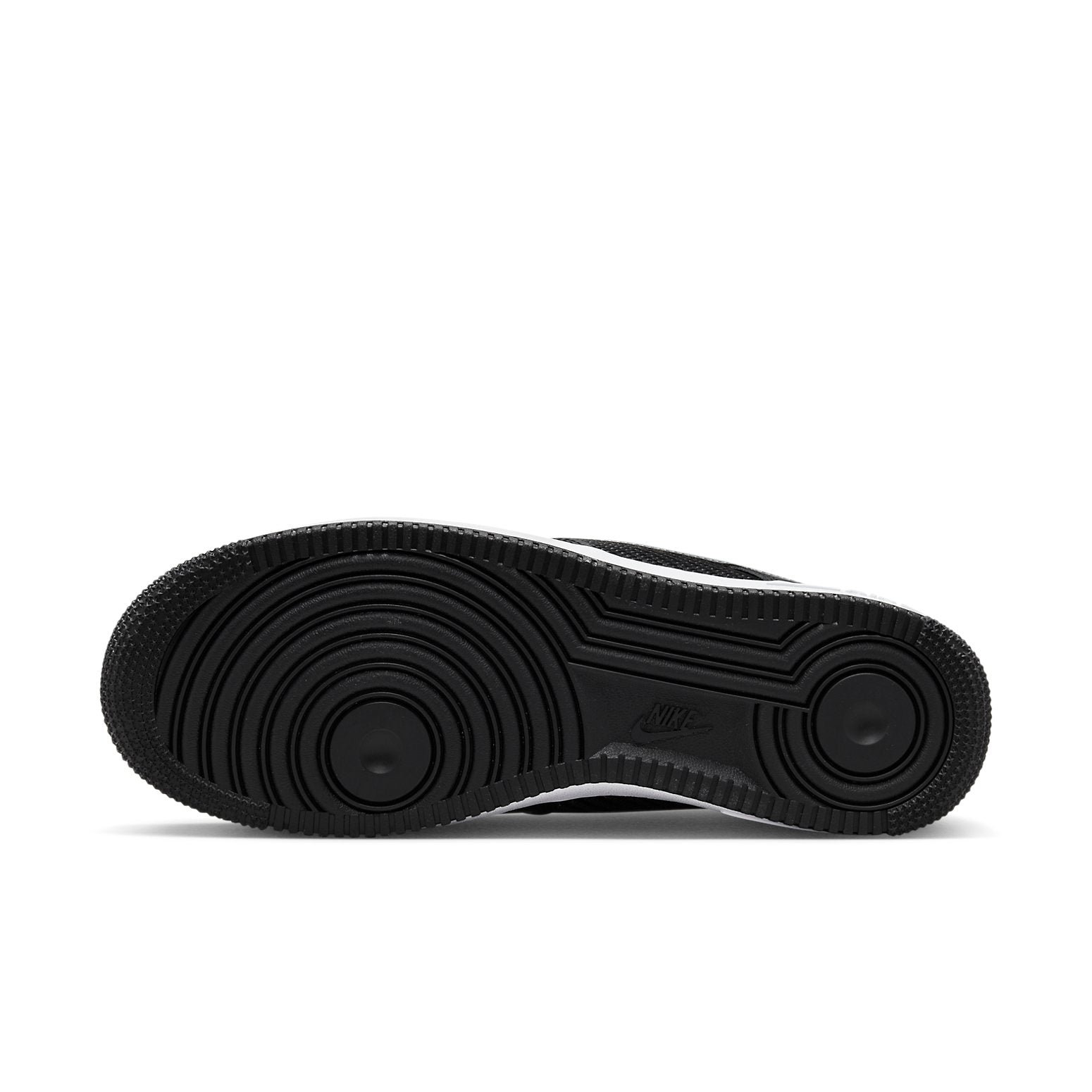 Nike Air Force 1 Low 07 Double Swoosh Black Racer Blue