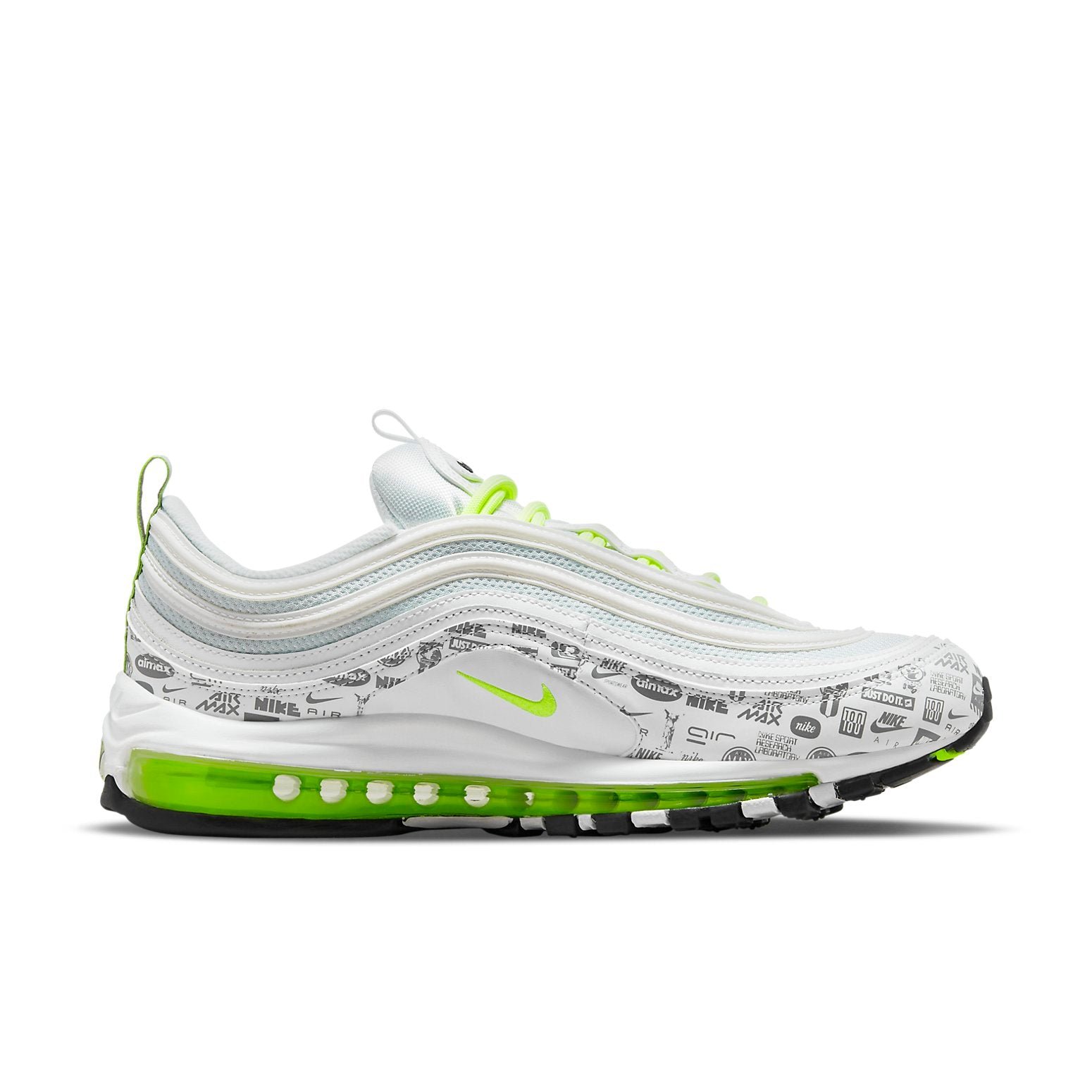 Nike Air Max 97 Reflective Logo White Volt