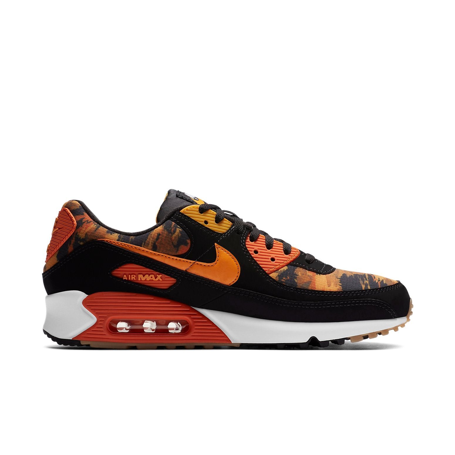 Nike Air Max 90 Orange Camo Black