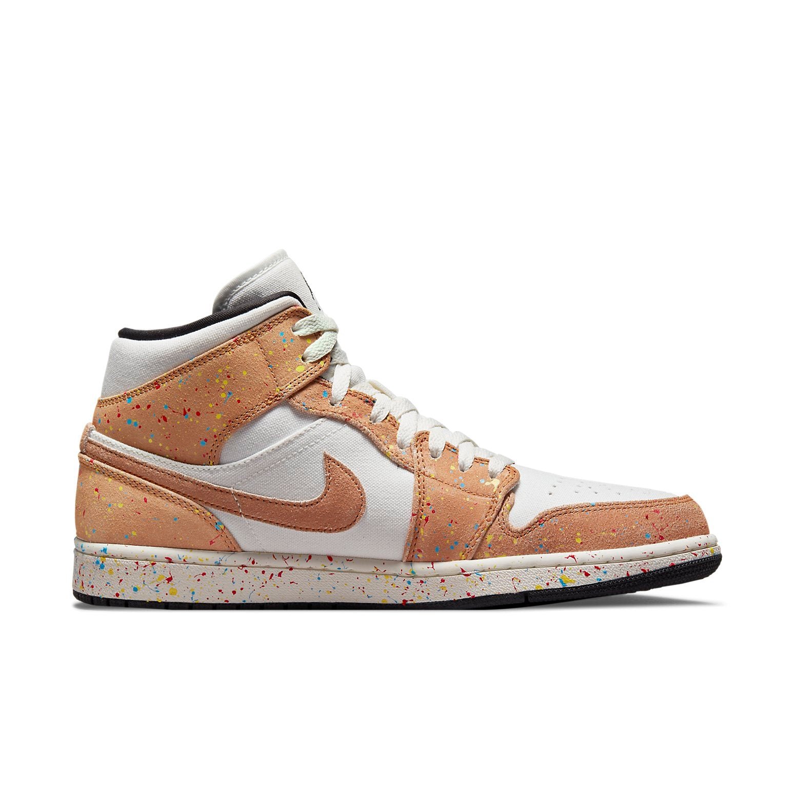 Air Jordan 1 Mid SE Brushstroke Paint Splatter