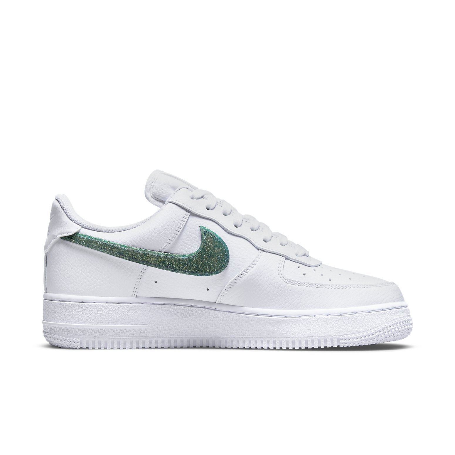 Nike Air Force 1 Low Glitter Swoosh Celery
