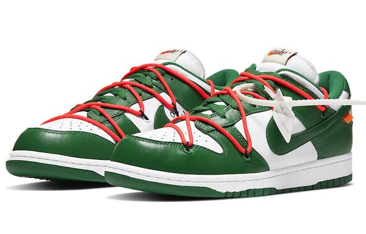 Nike OffWhite x Dunk Low Pine Green
