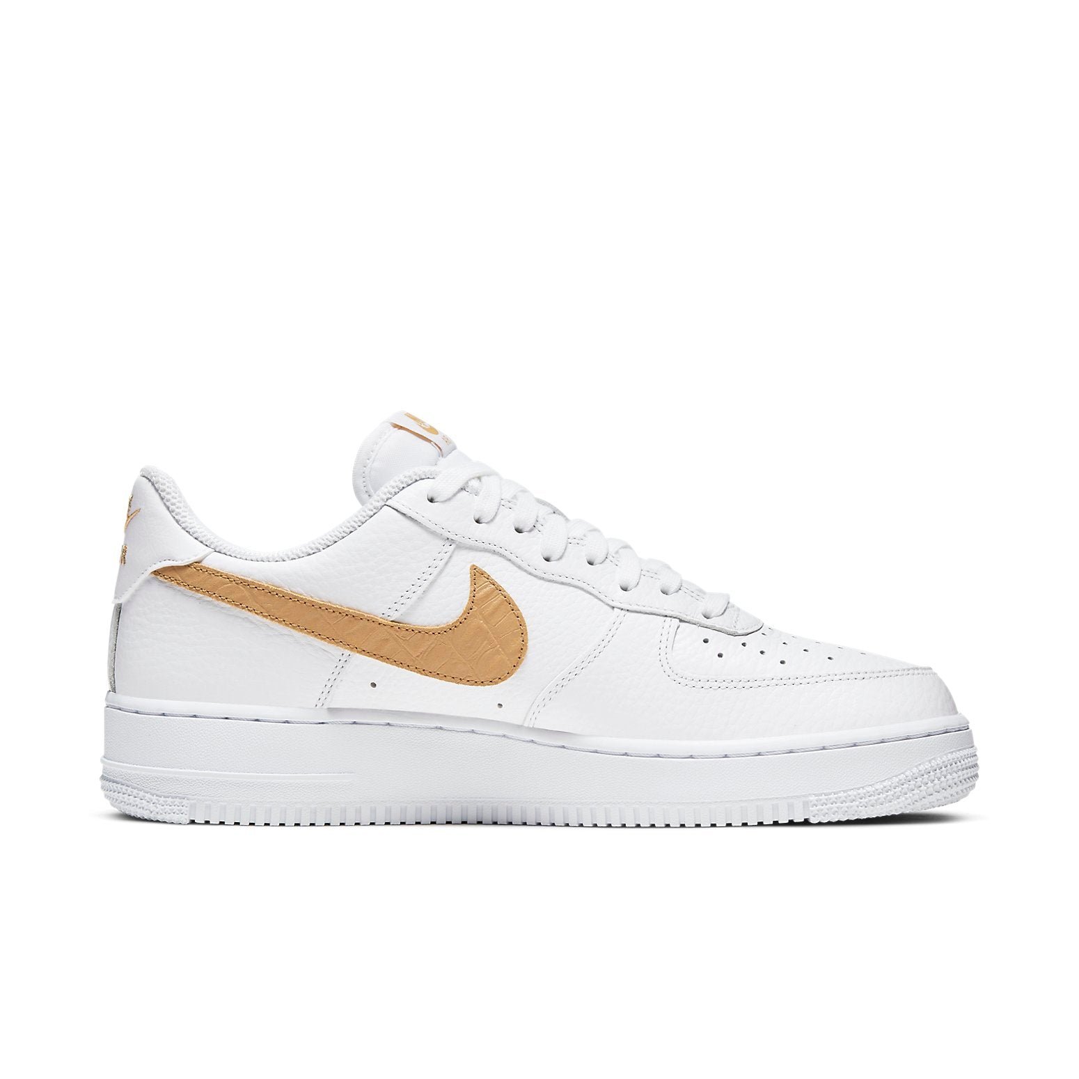 Nike Air Force 1 Low Club Gold Swoosh