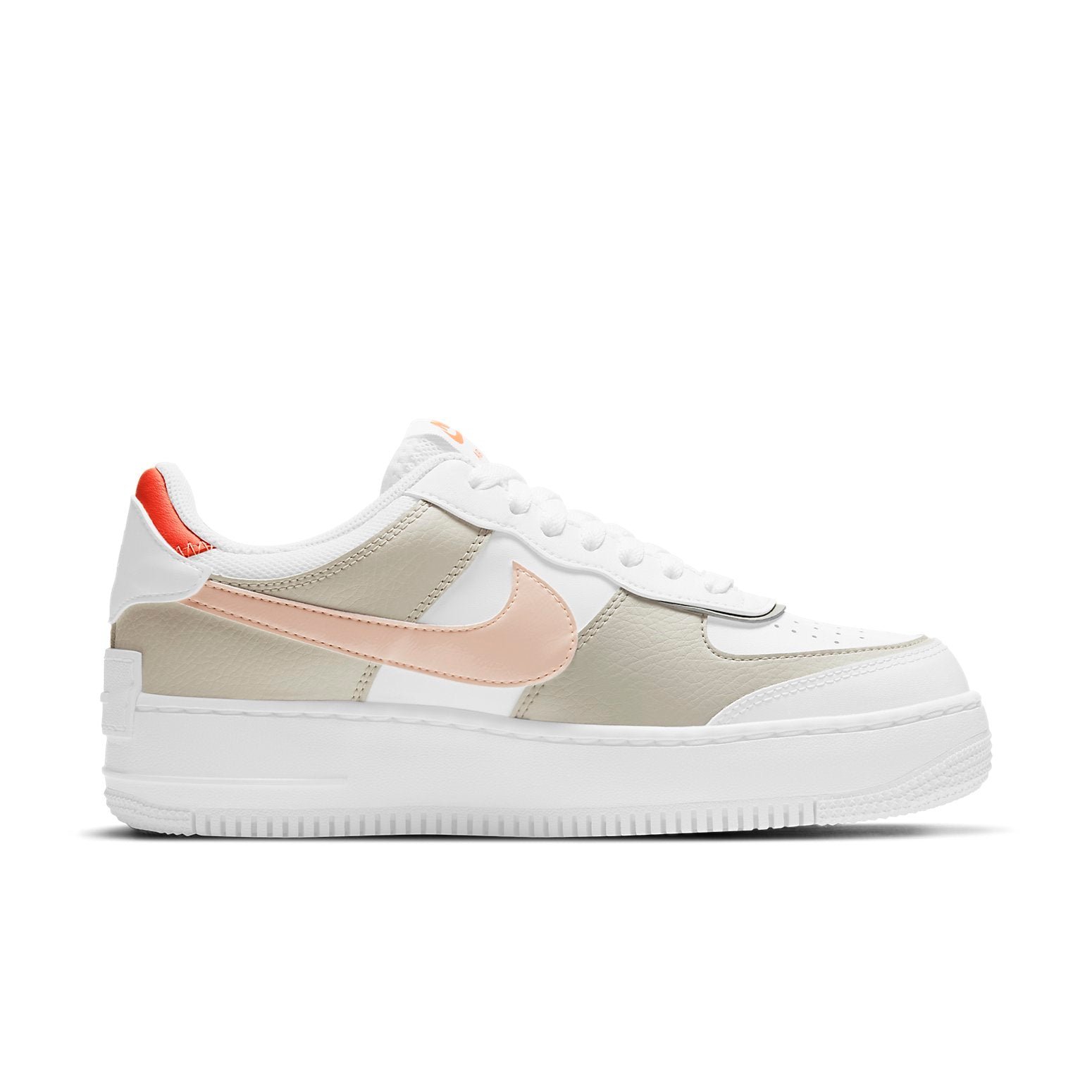 Nike Air Force 1 Low Shadow White Bright Mango