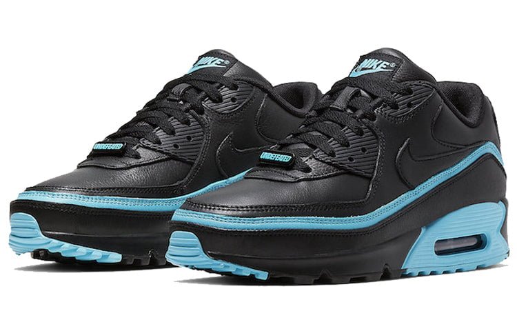 Nike Undefeated x Air Max 90 Black Blue Fury