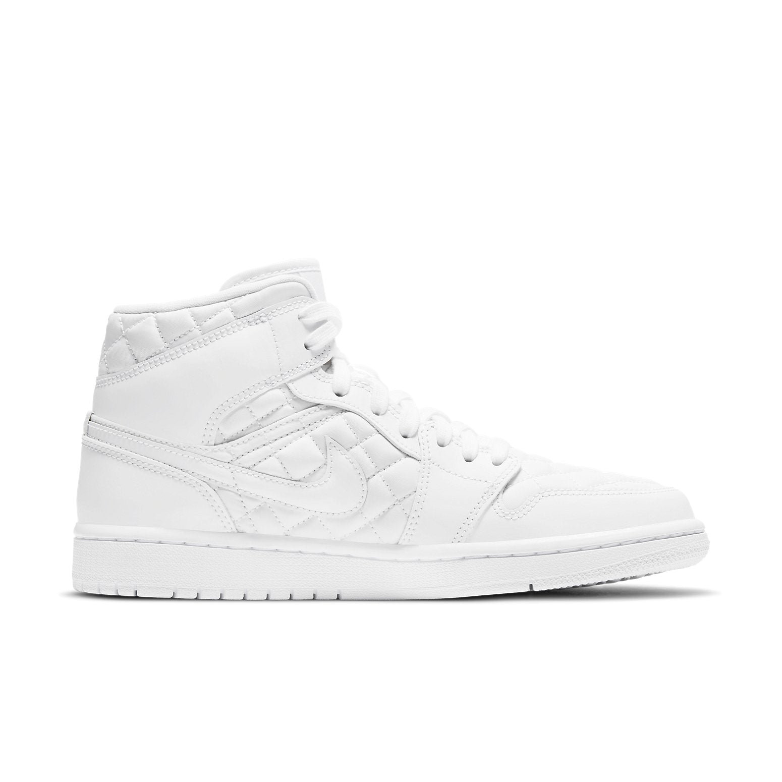 Air Jordan 1 Mid SE White Quilted