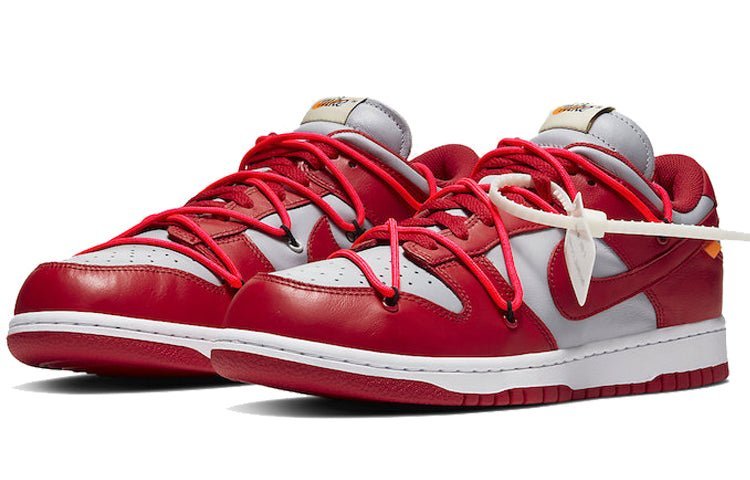 Nike OffWhite x Dunk Low University Red