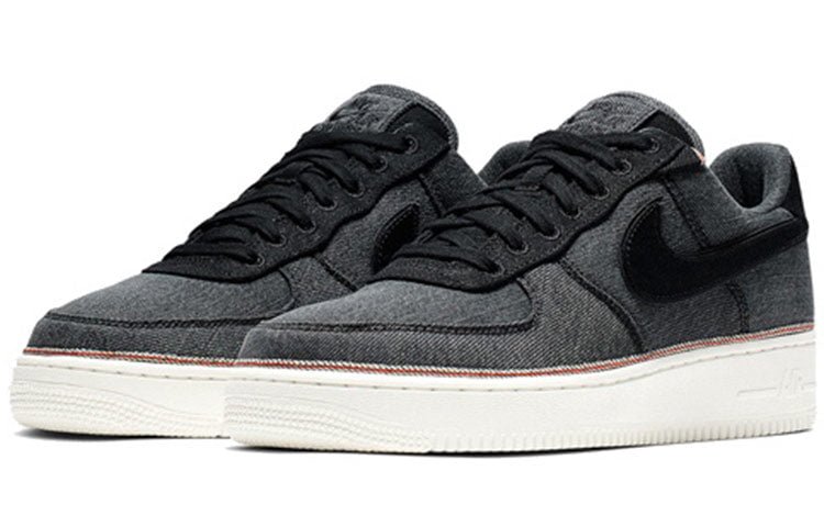 Nike 3× 1 x Air Force 1 Low Premium Black Denim