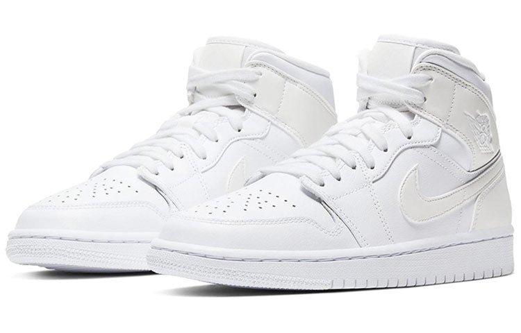 Air Jordan 1 Mid White Ivory