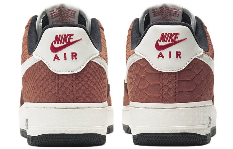 Nike Air Force 1 Low PRM Red Bark