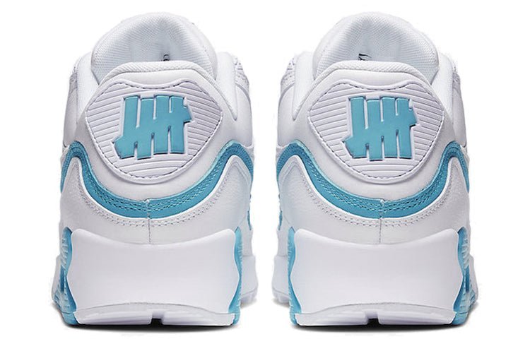 Nike Undefeated x Air Max 90 White Blue Fury