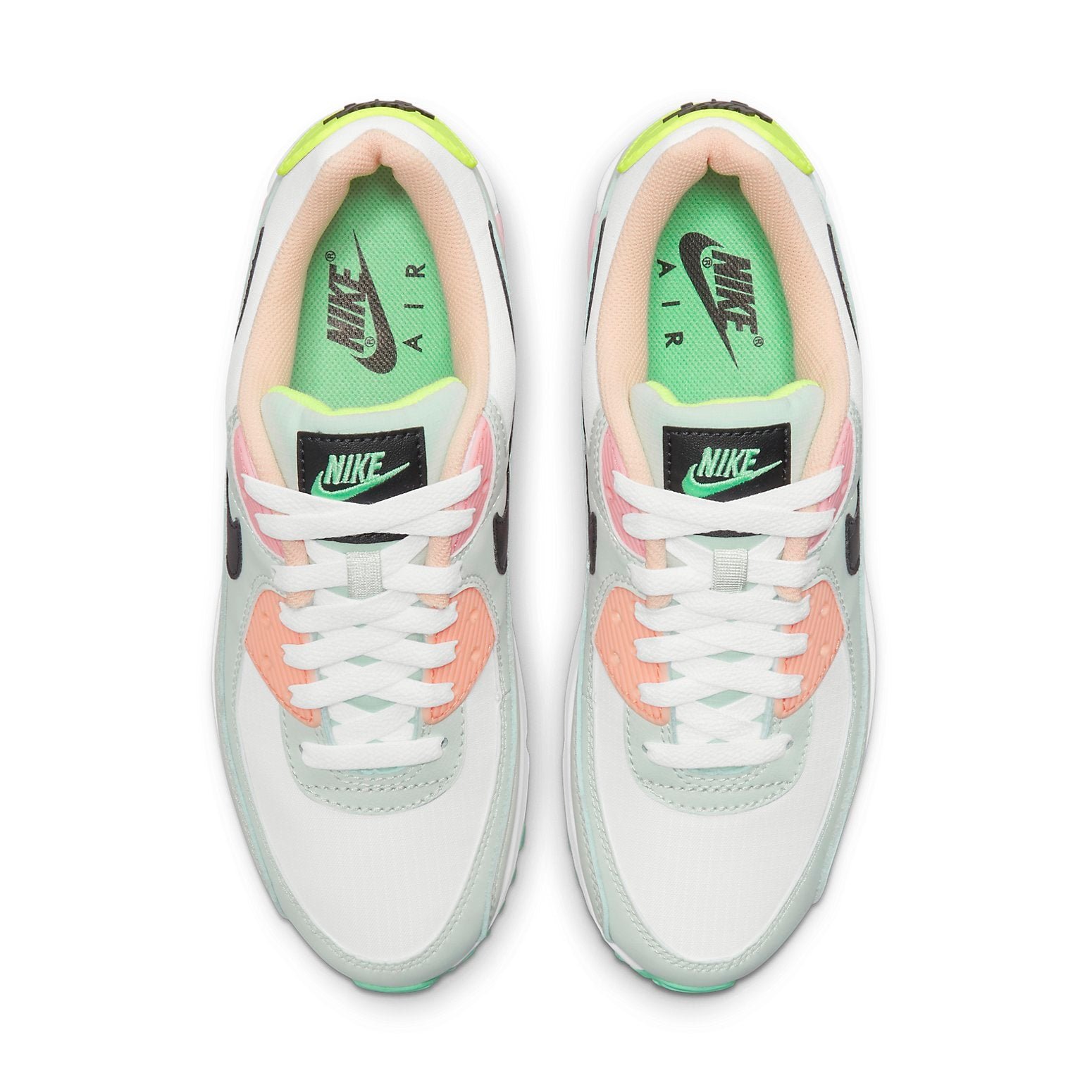 Nike Air Max 90 White Volt Green Glow