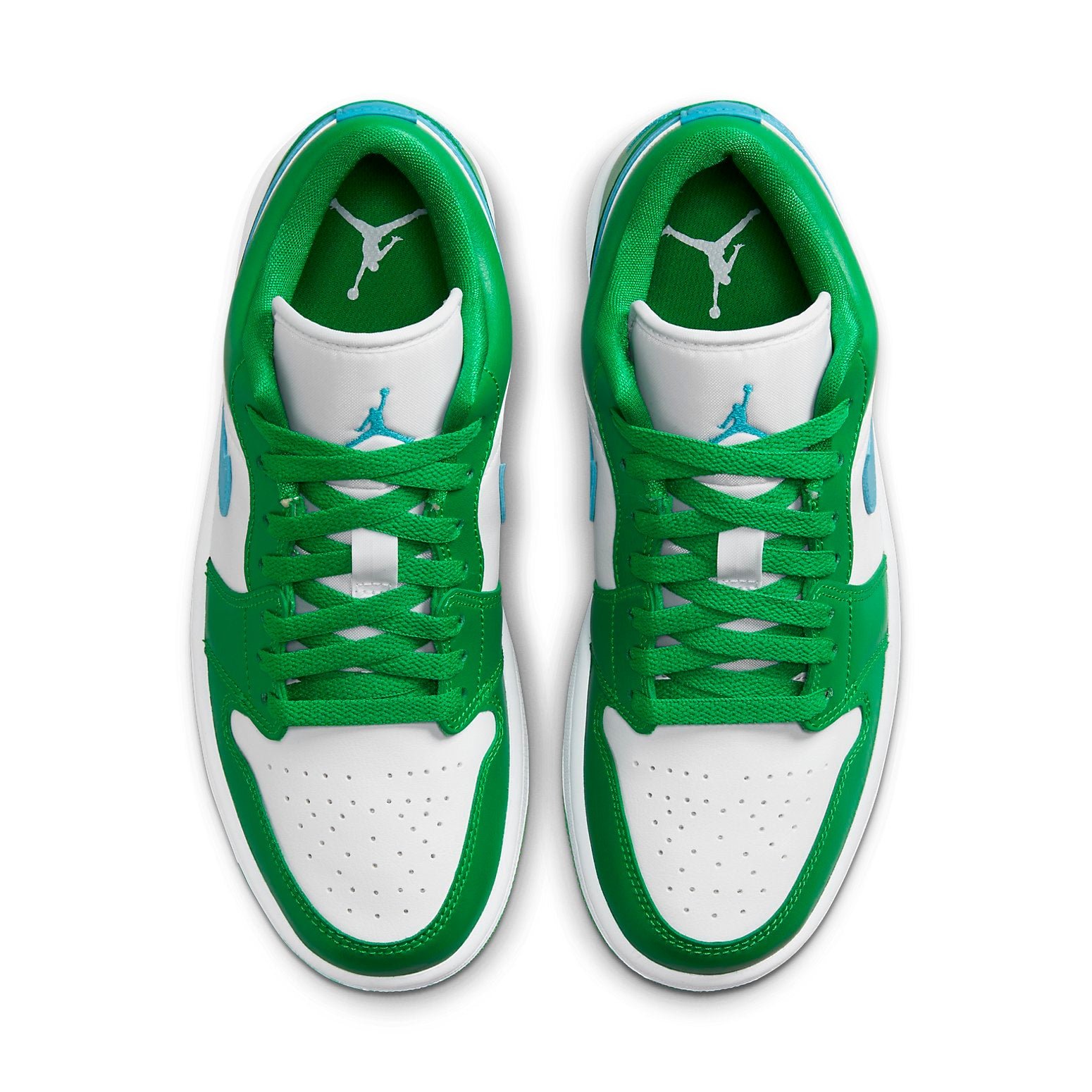 Air Jordan 1 Low Lucky Green Aquatone