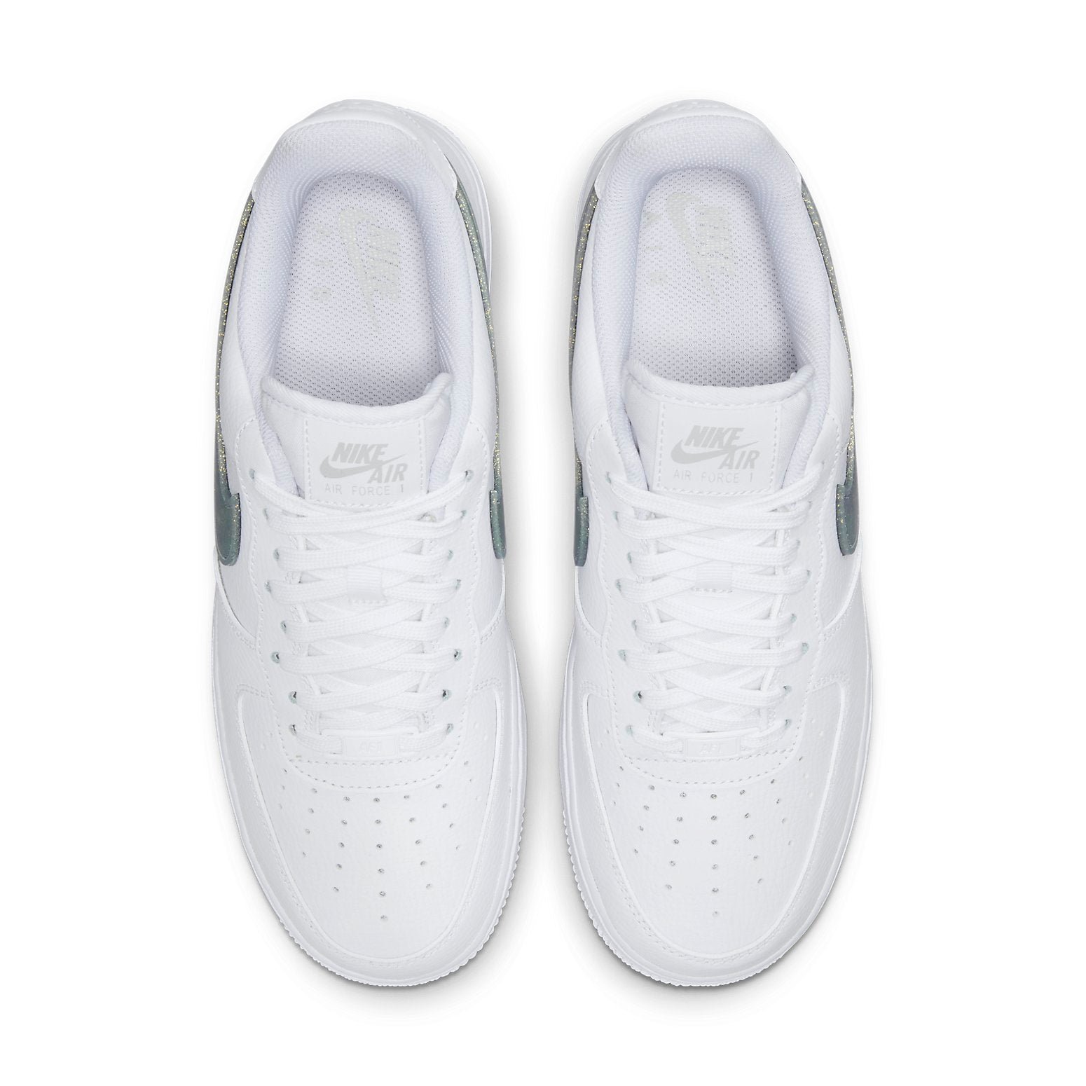 Nike Air Force 1 Low Glitter Swoosh Celery