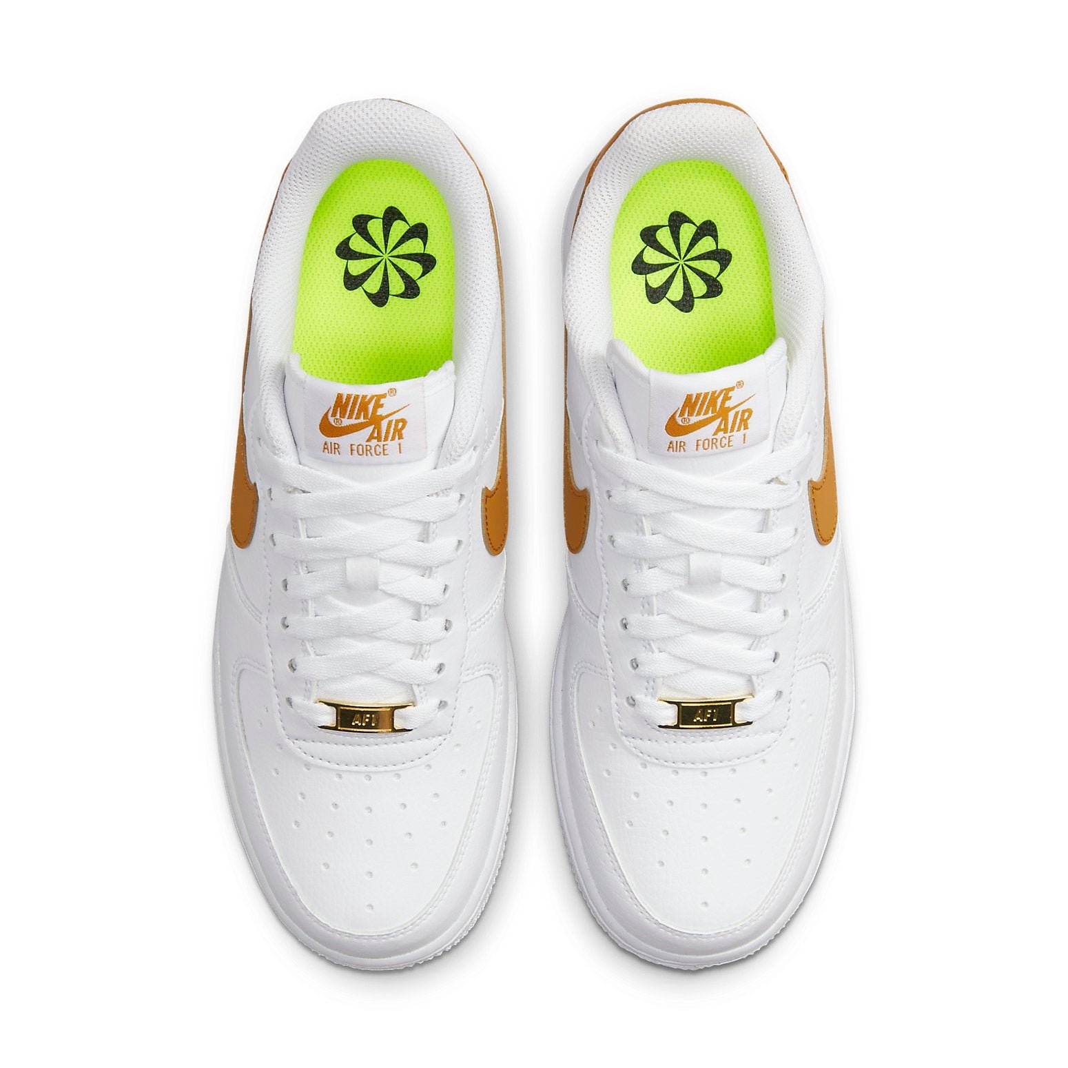 Nike Air Force 1 Low 07 Next Nature White Gold Suede