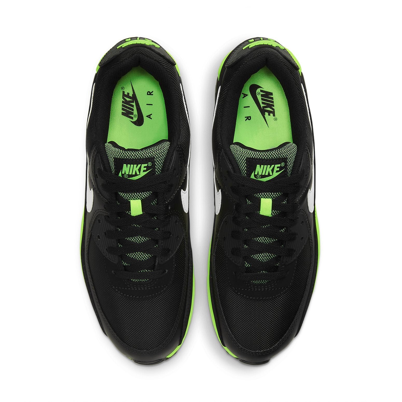 Nike Air Max 90 Black Hot Lime