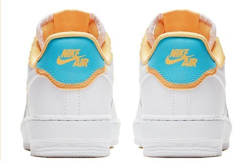 Nike Air Force 1 Low SE White Light Blue Fury Topaz Gold