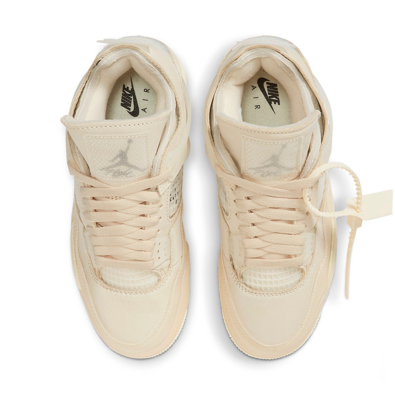OffWhite x Air Jordan 4 SP Sail