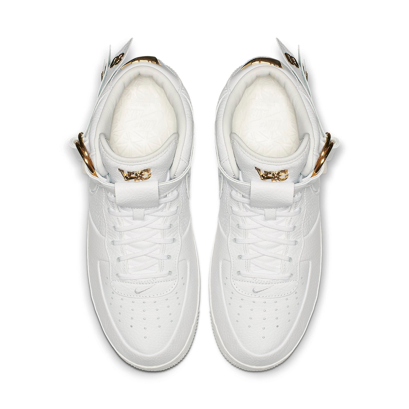 Nike Victor Cruz x Air Force 1 Mid White Gold