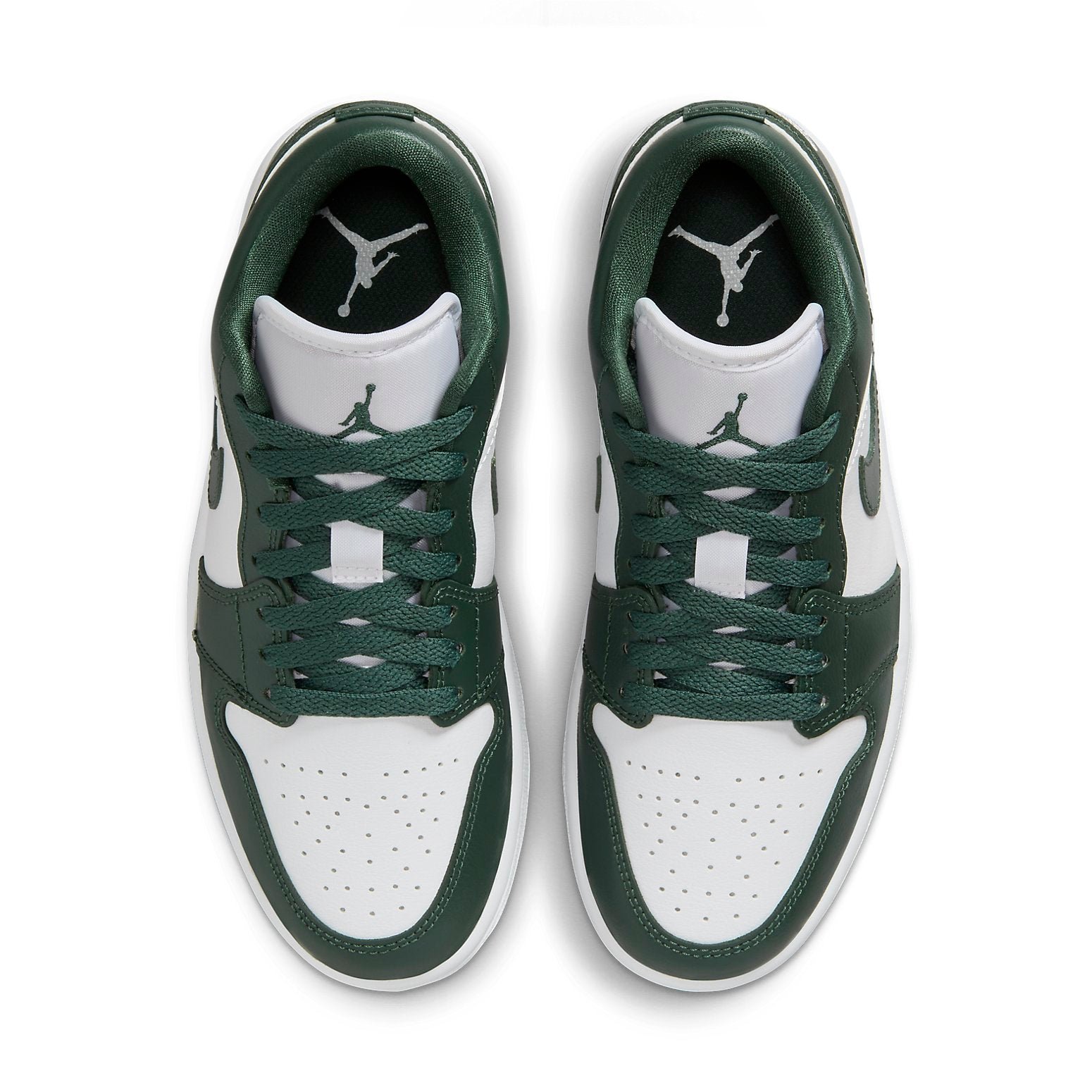 Air Jordan 1 Low White Galactic Jade