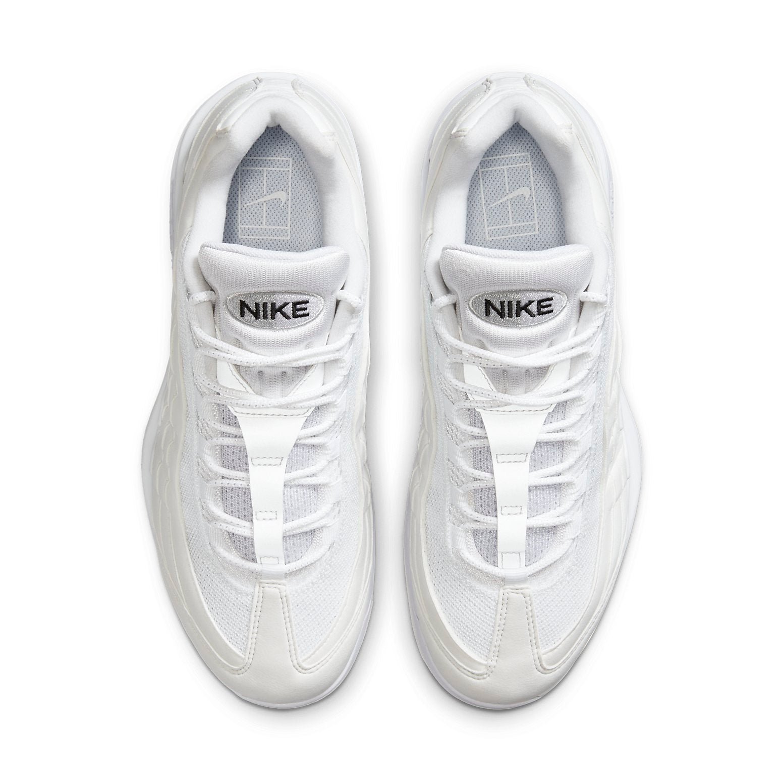 NikeCourt Zoom Vapor X Air Max 95 Triple White