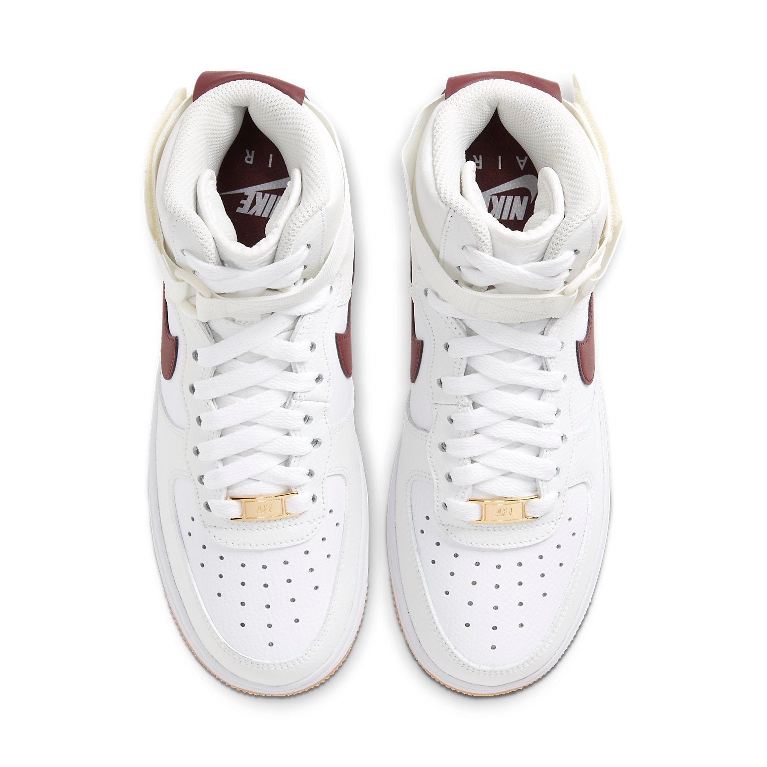 Nike Air Force 1 High White Night Maroon