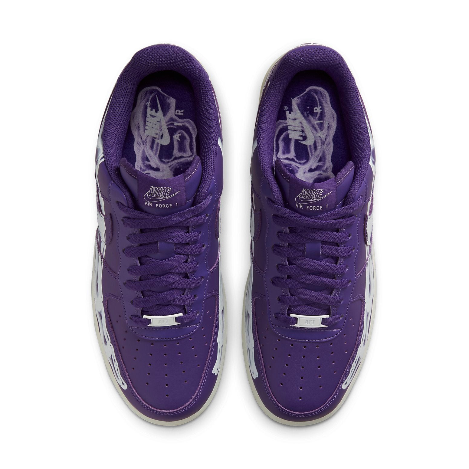Nike Air Force 1 Low Purple Skeleton